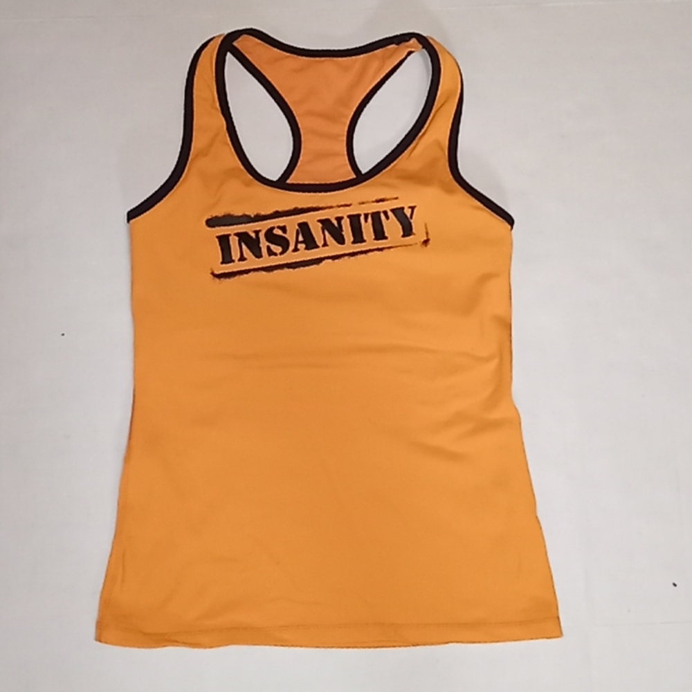 Insanity Workout Tank W/ built in bra Size M